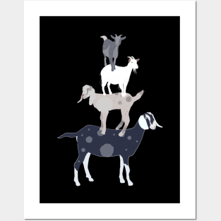 Goat Stack Posters and Art